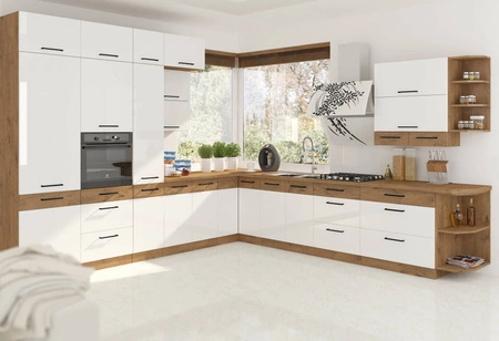 Eckküchenmöbel-Set Ventom 330x340 cm ideal für klassische und moderne Innenräume