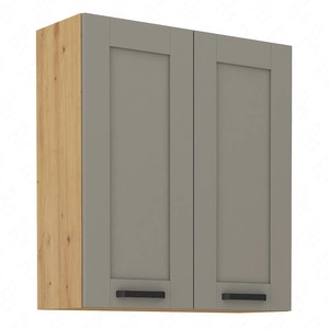 Linosa 80 G-90 2F Hängeschrank für die Küche, dampf-, hitze- und spritzwassergeschützt