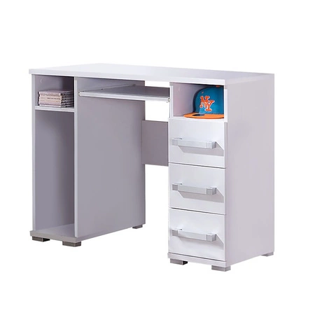 Maximus Möbelset in Weiß, ideal für ein Jugend- oder Kinderzimmer im trendigen Stil