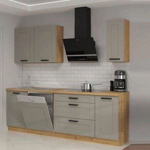 Linosa Küchenmöbel-Set 230 cm Schränke sehen in klassischen und modernen Interieurs großartig aus