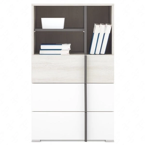 Kommode Remona 60 cm Eiche wilton weiß / weiß ideale Kommode für das Jugendzimmer brauchbares modernes Design