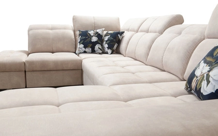 Buffalo VI Ecksofa mit Schlaffunktion braun rechte Ecke funktionelles und stilvolles Schlafsofa mit drei Bettkästen