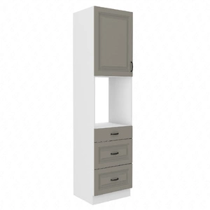 Kastos 60 DPS-210 3S 1F Küchenschrank mit Schubladen für den Backofeneinbau, dampf-, hitze- und spritzwassergeschützt