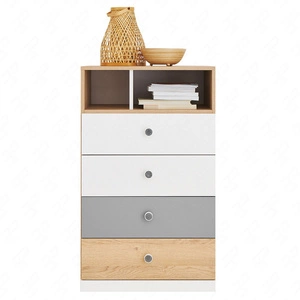 Kommode Pixel 60 cm Biskuit Eiche / weiß / grau ideal für das Jugendzimmer funktional und nutzbar hat ein modernes Design