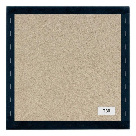 Polsterpaneel Quadra 30x30 cm marineblau stilvolles Wandpaneel quadratischer Veloursstoff modisches Finish für jede Einrichtung