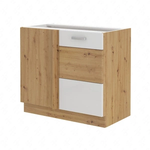 Eckauszug Küchenschrank Alpine 105 ND 1F BB rechter Schrank dampf-, hitze- und auslaufsicher