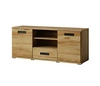 TV Schrank Penelope 138 cm Eiche Katanien Originalfarben ideal für Wohnzimmer oder Sitzungssaal