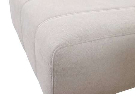 Ecksofa mit Schlaffunktion Penejos VIII Lachsfarbe rechte Seite stilvolles Ecksofa aus strapazierfähigem Stoff