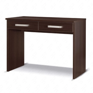 Frisiertisch mit Schubladen Maximus 100 cm Kastanie Wenge moderne Möbel Design Möbel Kanten sind mit einem speziellen Furnier fertig