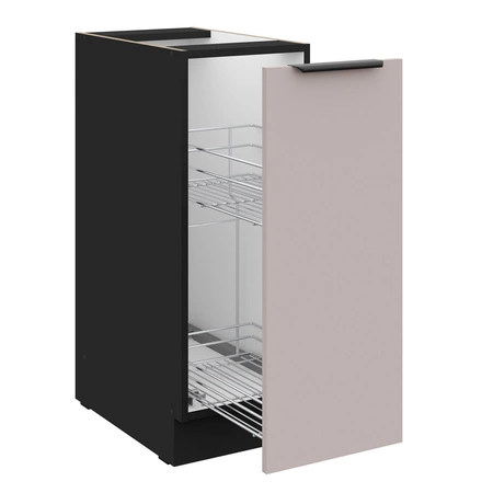 Brianza / Tarraco Eckküchenset 310x250 cm Griffe aus Metall passen gut zu modernen Innenräumen