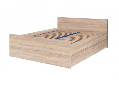  Bett Simple 140x200 cm Eiche sonoma funktionelles Möbelstück für ein Schlafzimmer oder ein Jugendzimmer