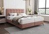 Boxspringbett Irvine 180x200 rosa stilvolles Bett mit Bettzeugablage komfortables Kopfteil besticht durch sein elegantes Design