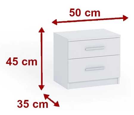 Schlafzimmermöbel Set Rico weiß zeitloses Design Schlafzimmermöbel Set geräumiger Schiebeschrank mit Spiegel