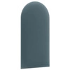 Wally gepolstertes Paneel 30x80 cm nautisch stilvolles Wandpaneel Zaun Veloursstoff modisches Finish für jede Einrichtung