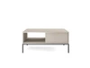 Couchtisch Lovro beige mit Schubladen modernes Design auslaufsichere Platte