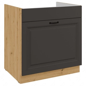 Spülenschrank mit Schublade Style 80 ZL 1S BB dampf-, hitze- und spritzwasserbeständiger Schrank
