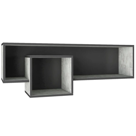 Nano 2 graphit / enigma Kindermöbel-Set ideal für ein Jugendzimmer in einem trendigen Stil