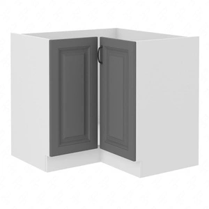 Eck-Küchenschrank Tilos 90x90 DN 2F BB dampf-, temperatur- und spritzwasserbeständiger Schrank