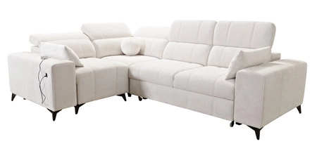 Ecksofa mit Schlaffunktion Penejos II blau links Komfort für die tägliche Entspannung Ecksofa mit Bettkasten