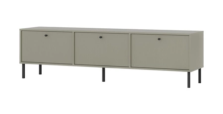 Möbel Kioto II Eukalyptus stilvolles Design Wohnzimmer Möbel elegante Möbel von Metall schwarz Beine subtilen Griffen unterstützt