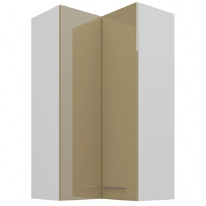 Nalo 60x60 Eck-Küchenhängeschrank GN-108 2F Schrank resistent gegen Dampf und hohe Temperaturen