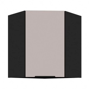 Tarraco Eck-Küchenoberschrank 60x60 GN-72 1F Metallkantengriff feuchtigkeits- und beschädigungsbeständiger Schrank