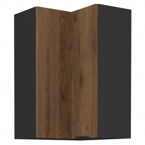 Brianza Eck-Küchenwandschrank 60x60 GN-90 2F Metallkantengriff feuchtigkeits- und beschädigungsbeständiger Schrank