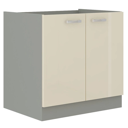 Küchenunterschrank Karmen 80 ZL 2F BB dampf- hitze- und spritzwassergeschützt