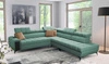 Ecksofa mit Schlaffunktion Bolmso IX mint rechte Seite bequemes Ecksofa für Wohnzimmer mit Schublade Bettzeug Container stilvolles Design