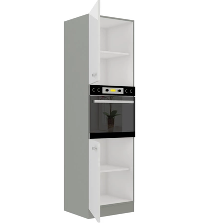 Bianka Küchenmöbelset 240 cm Hochglanzfronten ideal für moderne skandinavische und klassische Einrichtungsstile