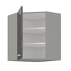 Eck-Küchenoberschrank Grauer 58x58 GN-72 1F dampf- temperatur- und spritzwassergeschützt