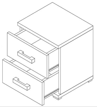 Schlafzimmermöbel-Set Maximus Kastanie Wenge klassisches Design funktional und komfortabel wird Liebhaber der klassischen Interieurs begeistern