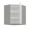 Eck-Küchenwandschrank Bianka 58x58 GN-72 1F dampf-, temperatur- und spritzwasserbeständiger Schrank