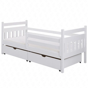 Zuzia Holzbett 80x170 cm modernes Designbett aus massivem Kiefernholz