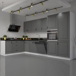 Tilos Eck-Küchenmöbel-Set 190x350 cm ideal für skandinavisch-klassische und moderne Innenräume