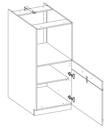 Einbaubackofenschrank widerstandsfähig gegen Valico 60 DP-145 1F BB Dampf, Hitze und Spritzwasser
