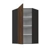 Brianza Eck-Küchenwandschrank 60x60 GN-108 1F Metallkantengriff feuchtigkeits- und beschädigungsbeständiger Schrank