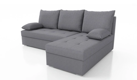 Ecksofa mit Schlaffunktion Fasti graphit Universal-Ecksofa mit Bettkasten Garantie für höchsten Komfort
