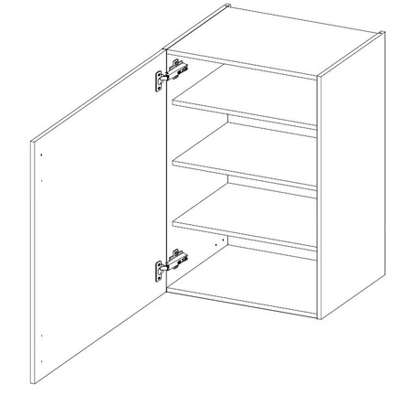 Linosa Küchenmöbel-Set 150 cm Schränke sehen in klassischen und modernen Interieurs großartig aus