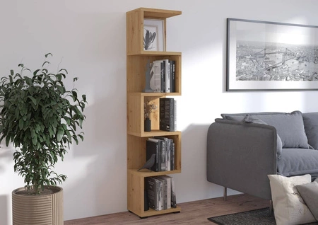 Bücherregal Even 42 cm Eiche artisan ideales Bücherregal für Büro, Arbeitszimmer oder Jugendzimmer
