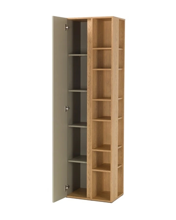 Bücherregal Paguro 55 cm Eukalyptus / eiche baltic dune modernes Möbeldesign hochwertige Verarbeitung stilvolles Bücherregal