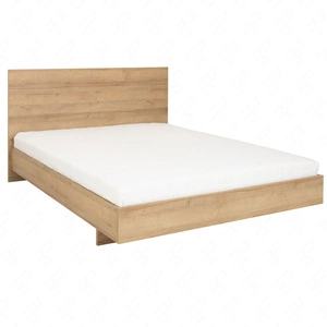 Bett Noma 160x200 cm Eiche riviera im modernen Stil ideal für das Schlafzimmer