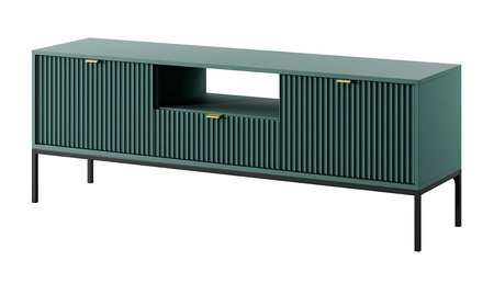 TV Schrank Lovro 154 cm pastellgrün modernes Design wird die Liebhaber von markanten Interieurs begeistern