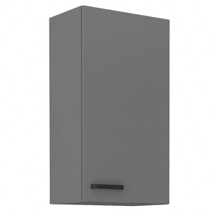 Verdi 50 G-90 1F Küchenwandschrank feuchtigkeits- und beschädigungsbeständiger Schrank schwarze Metallgriffe