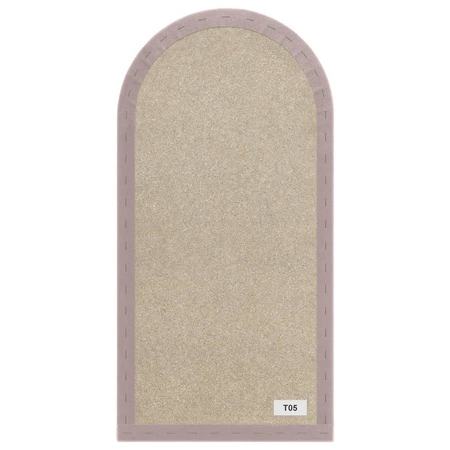 Wally gepolstertes Paneel 30x60 cm rosa stilvolles Wandpaneel Zaun Veloursstoff modisches Finish für jede Einrichtung