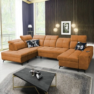 Ecksofa mit Schlaffunktion Buffalo VI honey right funktionelles und stilvolles Ecksofa mit drei Bettkästen