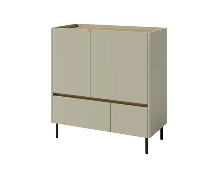 Kommode Paguro 95 cm Eukalyptus / eiche baltic dune ideale Kommode für Schlafzimmer Wohnzimmer oder Jugendzimmer