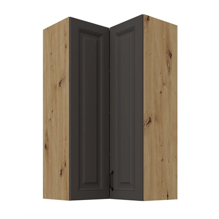 Hängender Ecke-Küchenschrank Style 60x60 GN-108 2F schrankfest gegen Dampf hohe Temperaturen und verschüttete Flüssigkeiten