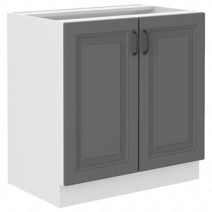 Tilos 80 D 2F BB Küchenhochschrank mit Regal Dampf-, hitze- und spritzwassergeschützter Schrank