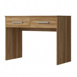 Frisiertisch mit Schubladen Maximus 100 cm Eiche catania moderne Möbel Design Möbel Kanten ist mit einem speziellen Furnier fertig